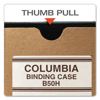 Columbia Recycled Binding Cases, 2 Rings, 3.13" Capacity, 11 X 8.5, Kraft