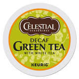 Decaffeinated Green Tea K-cups, 96-carton