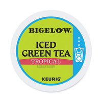 Tropical Iced Green Tea, K-cup, 0.10 Oz, 22-box