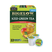 Tropical Iced Green Tea, K-cup, 0.10 Oz, 22-box