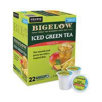 Tropical Iced Green Tea, K-cup, 0.10 Oz, 22-box