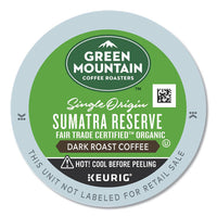 Fair Trade Organic Sumatran Extra Bold Coffee K-cups, 24-box
