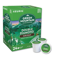 Double Black Diamond Extra Bold Coffee K-cups, 24-box