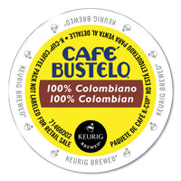 100 Percent Colombian K-cups, 24-box