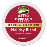 Holiday Blend K-cups, Medium Roast, 24-box
