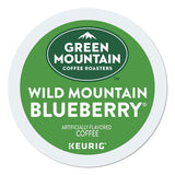 Fair Trade Wild Mountain Blueberry Coffee K-cups, 96-carton