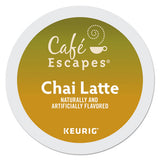 Café Escapes Chai Latte K-cups, 96-carton