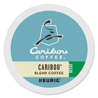 Caribou Blend Decaf Coffee K-cups, 24-box