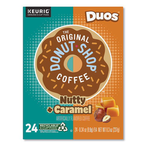 Nutty Plus Caramel K-cup, 0.34 Oz, 24-box