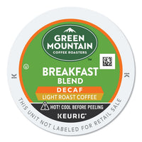Breakfast Blend Decaf Coffee K-cups, 24-box