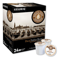 Decaf Italian Roast Coffee K-cups, 24-box