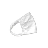 Cotton Face Mask With Antimicrobial Finish, White, 10-pack