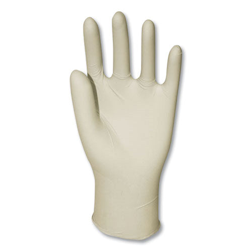 Latex General-purpose Gloves, Powder-free, Large, Natural, 1,000-carton