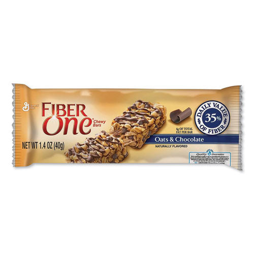 Chewy Bars, Oats And Chocolate, 1.4 Oz, 16-box