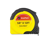 Extramark Power Tape, 5-8" X 12ft, Steel, Yellow-black