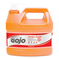 Natural Orange Pumice Hand Cleaner, Citrus, 1 Gal Pump Bottle, 2-carton