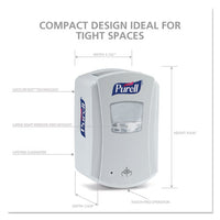 Ltx-7 Touch-free Dispenser, 700 Ml, 5.75" X 4" X 8.62", White