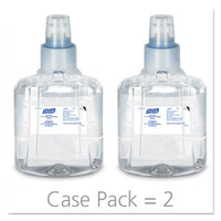 Advanced Foam Hand Sanitizer, Ltx-12, 1200 Ml Refill, Clear, 2-carton