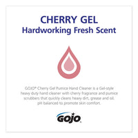 Cherry Gel Pumice Hand Cleaner, Cherry, 1gal