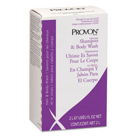 Ultimate Shampoo & Body Wash, Herbal Scent, Pearl White, 1000 Ml Refill, 8-ct
