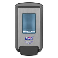 Cs4 Soap Push-style Dispenser, 1250 Ml, 4.88" X 8.8" X 11.38", Graphite