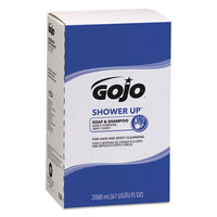 Shower Up Soap And Shampoo, Rose Colored, Pleasant Scent, 2000 Ml Refill, 4-carton