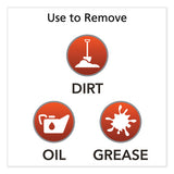 Natural Orange Pumice Hand Cleaner Refill, Citrus Scent, 2000ml, 4-carton