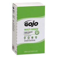 Multi Green Hand Cleaner Refill, 2000ml, Citrus Scent, Green, 4-carton