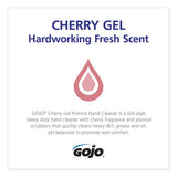 Cherry Gel Pumice Hand Cleaner, 2000 Ml Refill, 4-carton
