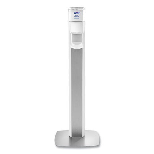 PURELL Messenger ES8 Silver Panel Floor Stand with Dispenser - Floor - Silver PURELL Messenger ES8 Silver Panel Floor Stand with Dispenser - Floor - Silver
