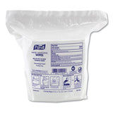 Premoistened Hand Sanitizing Wipes, 5.78" X 7", 100-canister, 12 Canisters-ct