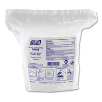Sanitizing Hand Wipes, 6 X 6 3-4, White, 270 Wipes-canister