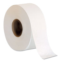 Jumbo Jr. One-ply Bath Tissue Roll, Septic Safe, White, 2000 Ft, 8 Rolls-carton