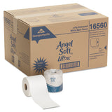 Angel Soft Ps Ultra 2-ply Premium Bathroom Tissue, Septic Safe, White, 400 Sheets Roll, 60-carton