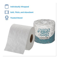 Angel Soft Ps Premium Bathroom Tissue, Septic Safe, 2-ply, White, 450 Sheets-roll, 40 Rolls-carton