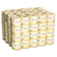 Embossed 2-ply Bathroom Tissue, Septic Safe, White, 550 Sheet-roll, 80 Rolls-carton