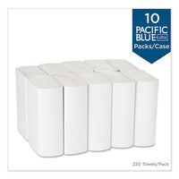 Pacific Blue Ultra Folded Paper Towels, 10 1-5x10 4-5,white, 220-pack, 10 Pks-ct