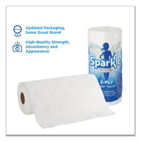 Sparkle Ps Perforated Paper Towels, 2-ply, 11x8 4-5, White,70 Sheets,30 Rolls-ct