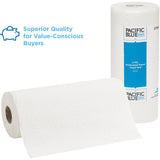 Pacific Blue Select Perforated Paper Towel, 8 4-5x11,white, 85-roll, 30 Rolls-ct