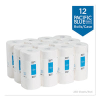 Pacific Blue Select Perforated Paper Towel, 8 4-5x11, White, 250-roll, 12 Rl-ct