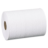 Pacific Blue Basic Nonperforated Paper Towels, 7 7-8 X 350ft, White, 12 Rolls-ct