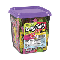 Laffy Taffy, Assorted Flavors, 3.08 Lb Tub, 145 Wrapped Pieces/tub, Ships In 1-3 Business Days