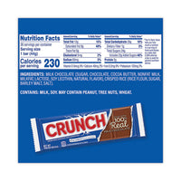 Crunch Bar, Individually Wrapped, 1.55 Oz, 36/box, Ships In 1-3 Business Days
