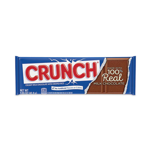 Crunch Bar, Individually Wrapped, 1.55 Oz, 36/box, Ships In 1-3 Business Days
