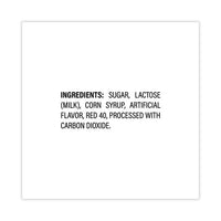 Sugar Candy,strawberry, 0.33 Oz Pouches, 24/pack, Ships In 1-3 Business Days