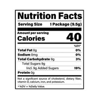 Sugar Candy,strawberry, 0.33 Oz Pouches, 24/pack, Ships In 1-3 Business Days