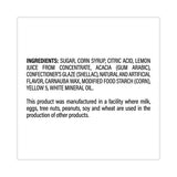 Lemon Candy, Individually Wrapped, 40.5 Oz Tub, 150 Pieces, Ships In 1-3 Business Days