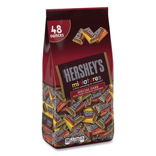 Miniatures Variety Share Pack, Dark Assortment, 48 Oz Bag, Delivered In 1-4 Business Days