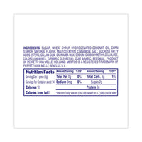 Cinnamon Singles Chewy Mints, 1.32 Oz, 15 Rolls, Ships In 1-3 Business Days