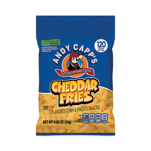 Cheddar Fries, 0.85 Oz Bag, 72/box, Ships In 1-3 Business Days